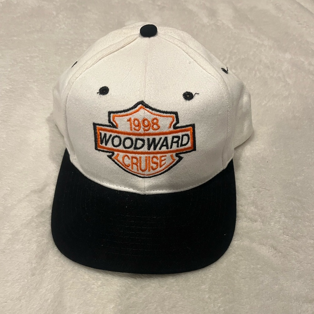1998 WoodWard Cruise Vintage biker SnapBack